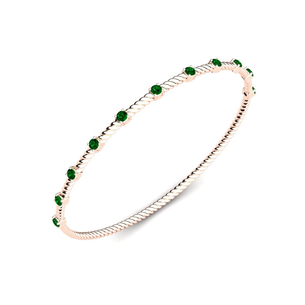 Green Zirconia Women's Bangle Amaral