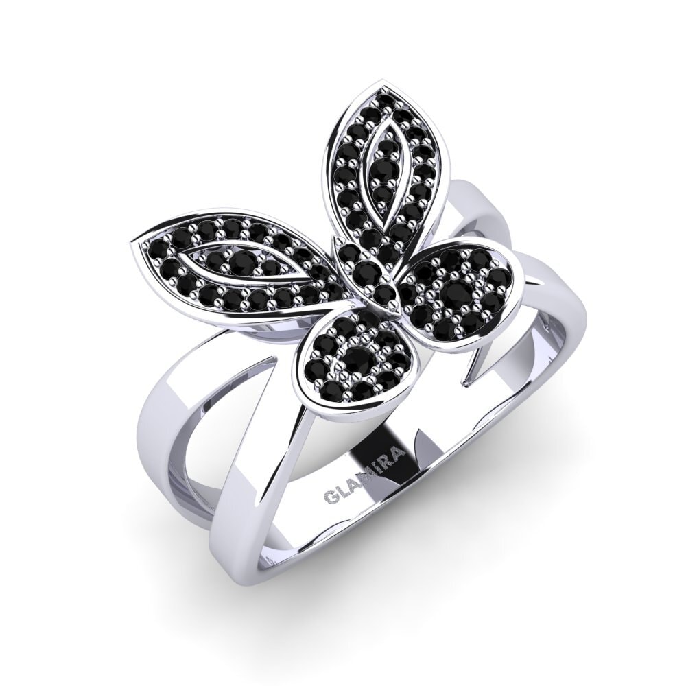 Schwarzer Onyx Ring Amaura