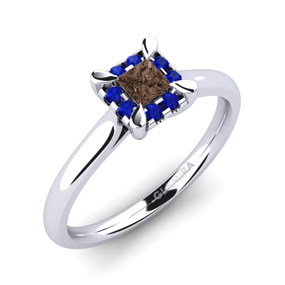Rook Kwarts Verlovingsring Amay 0.2 crt