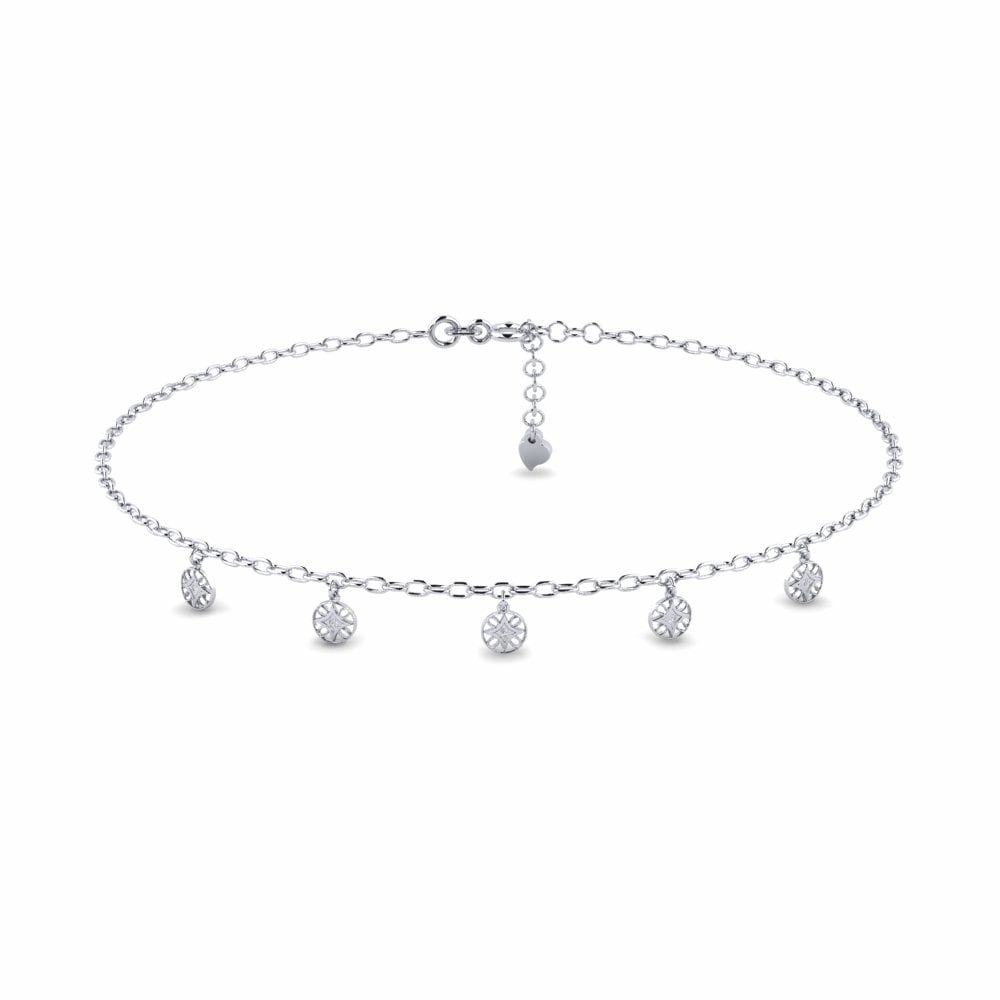 950 Platinum Women's Anklet Ambosie