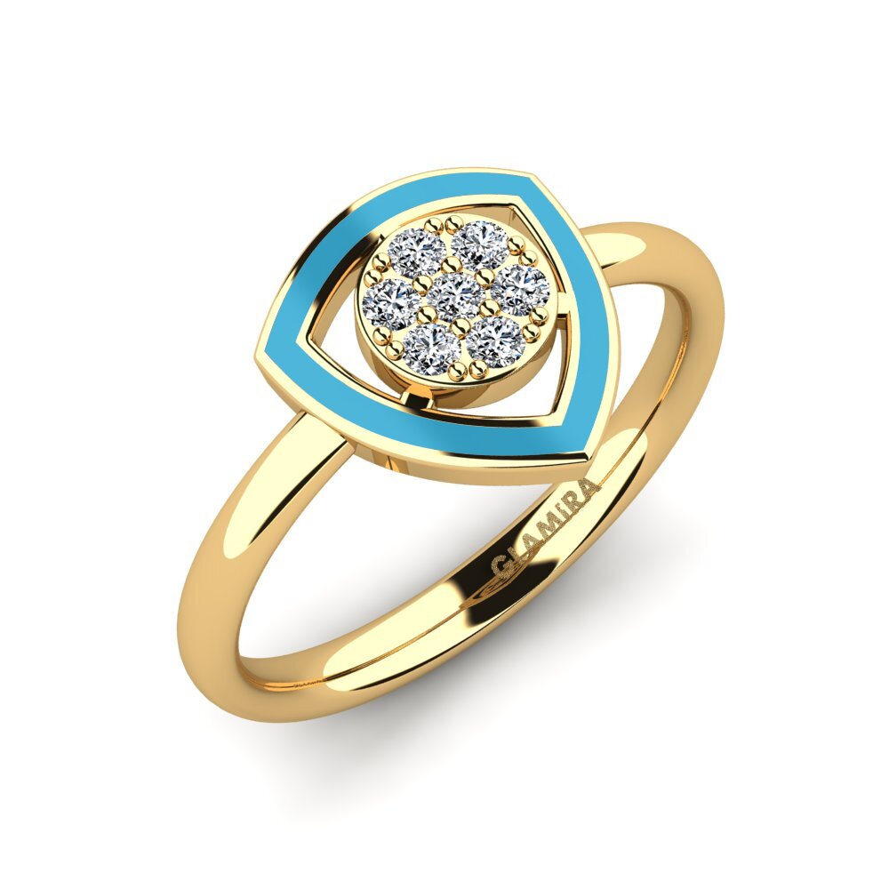 14ct Yellow Gold Ring Amecourt