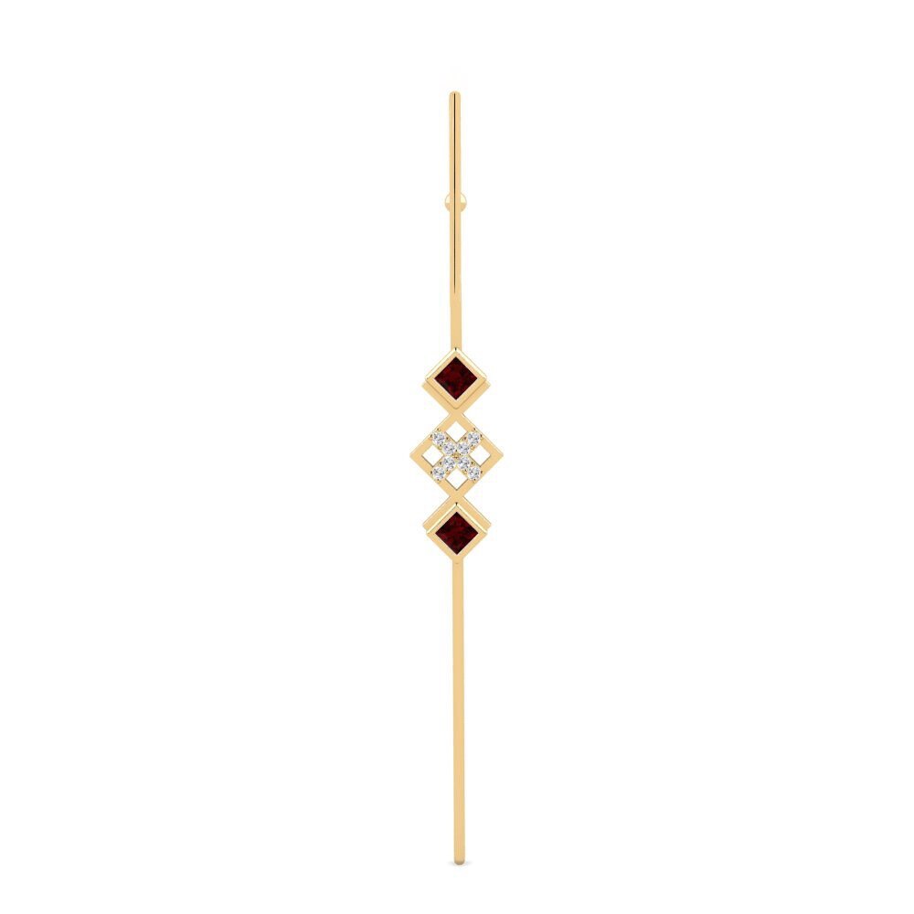 Garnet Ear Piercing Ameliaser