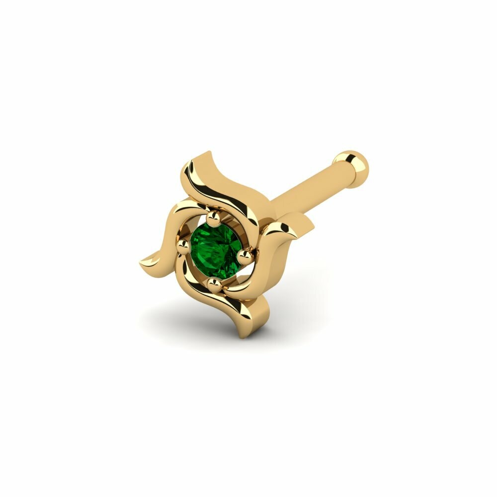Groene Zirkoon Neus Pin Ameryn