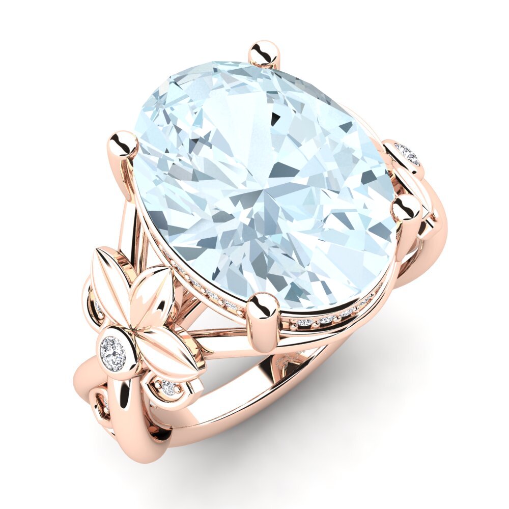 Aigue-marine Bague Ami