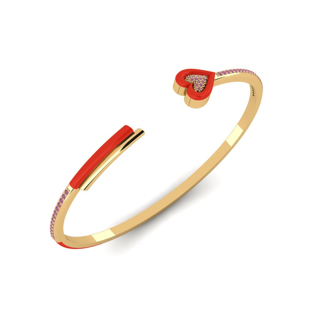 Rhodolite Garnet Women's Bracelet Amomolto