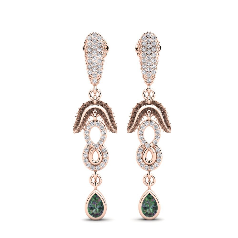 Mystic Topaz Women's Earring Amonavis