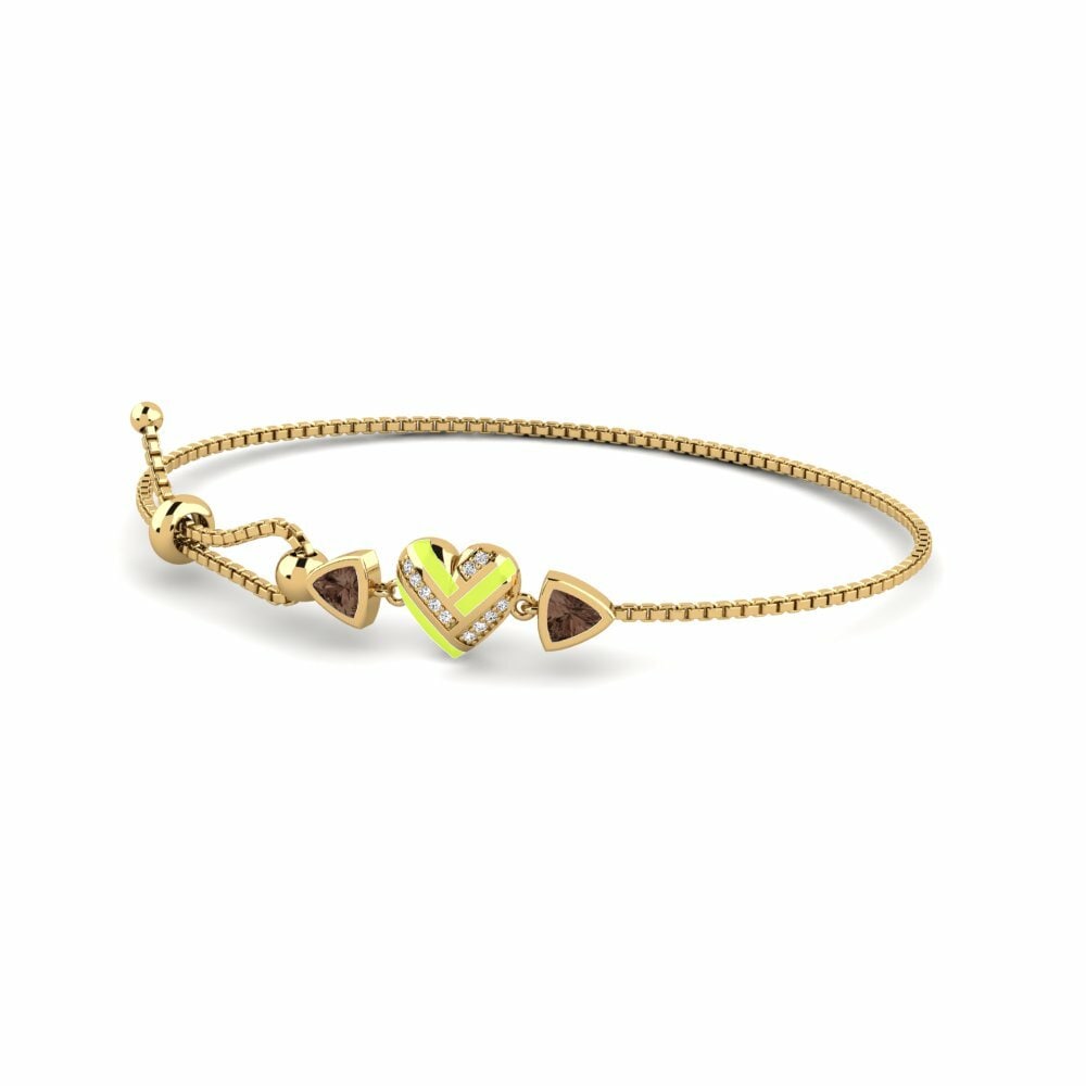 Pulsera de Mujer Amorenostro Cuarzo humo