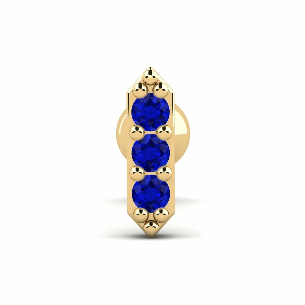 Sapphire Ear Piercing Amorfe