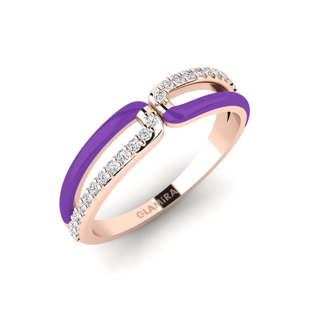 14ct Rose Gold Ring Amorgos