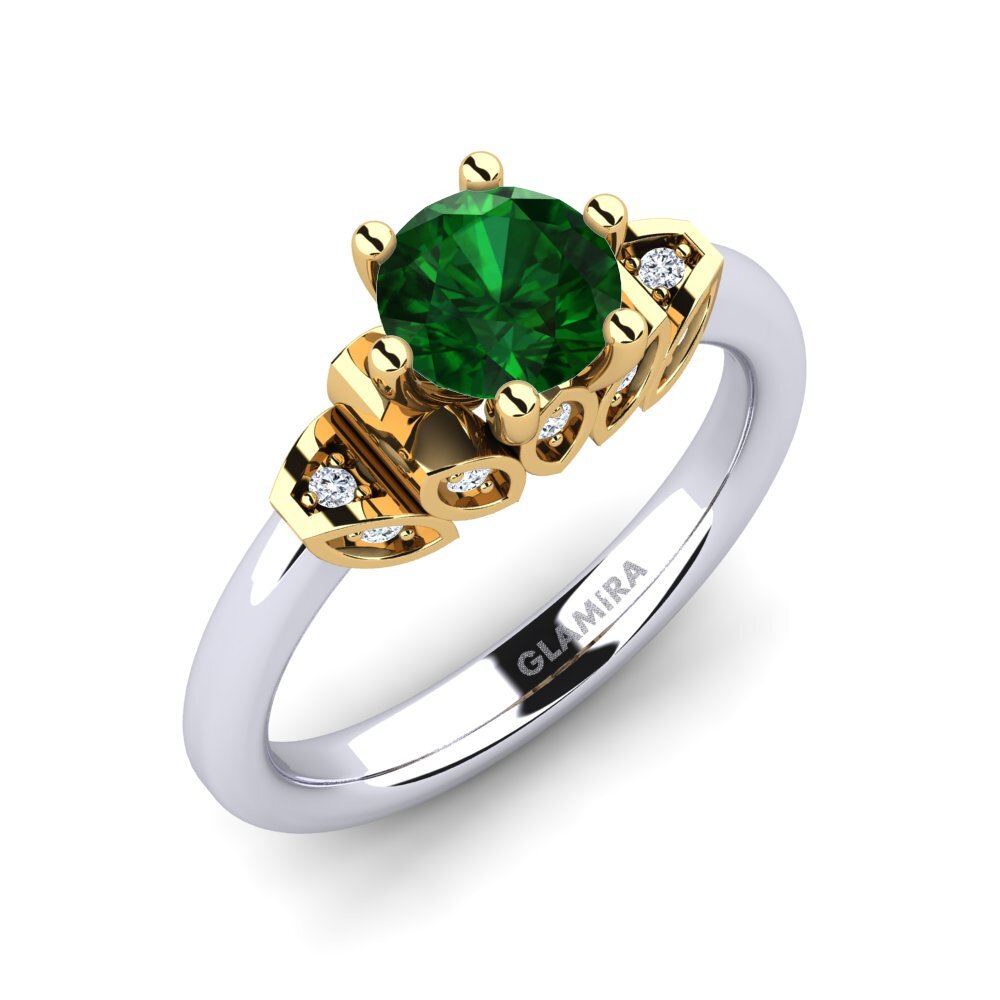 Tsavorite Engagement Ring Amrita