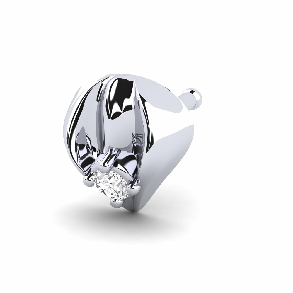 Diamant-saffier Neus Pin Analogue
