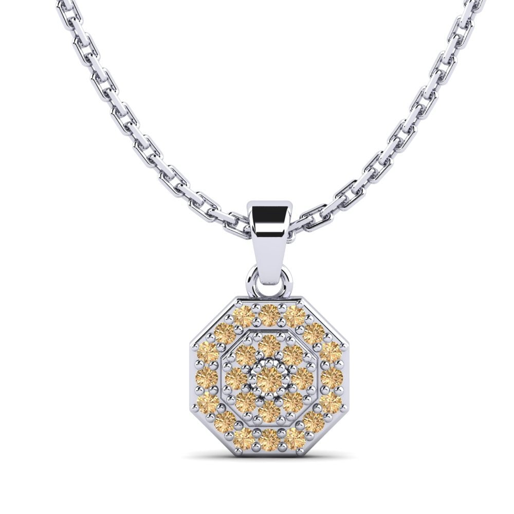 Brown Diamond Women's Pendant Anastas