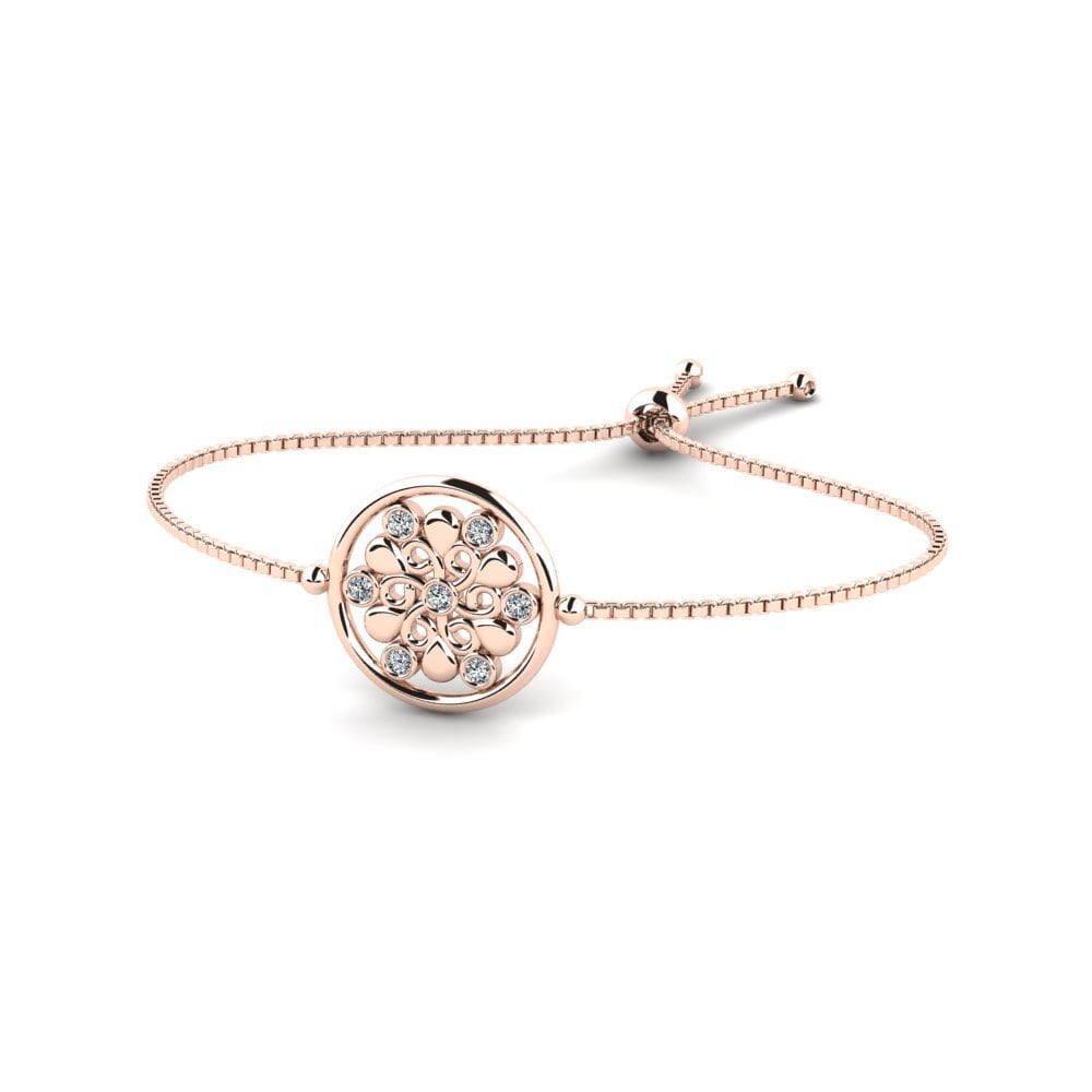 9ct Rose Gold Women's Bracelet Ancefulsee