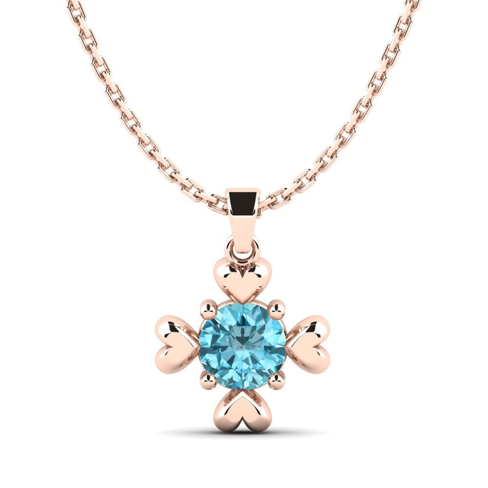 Pendentif En Or Blanc 18K (750) 'Ancre Avec Fil' - Marque PEGASO GIOIELLI - Neuf Étiqueté - Fabriqué En Italie