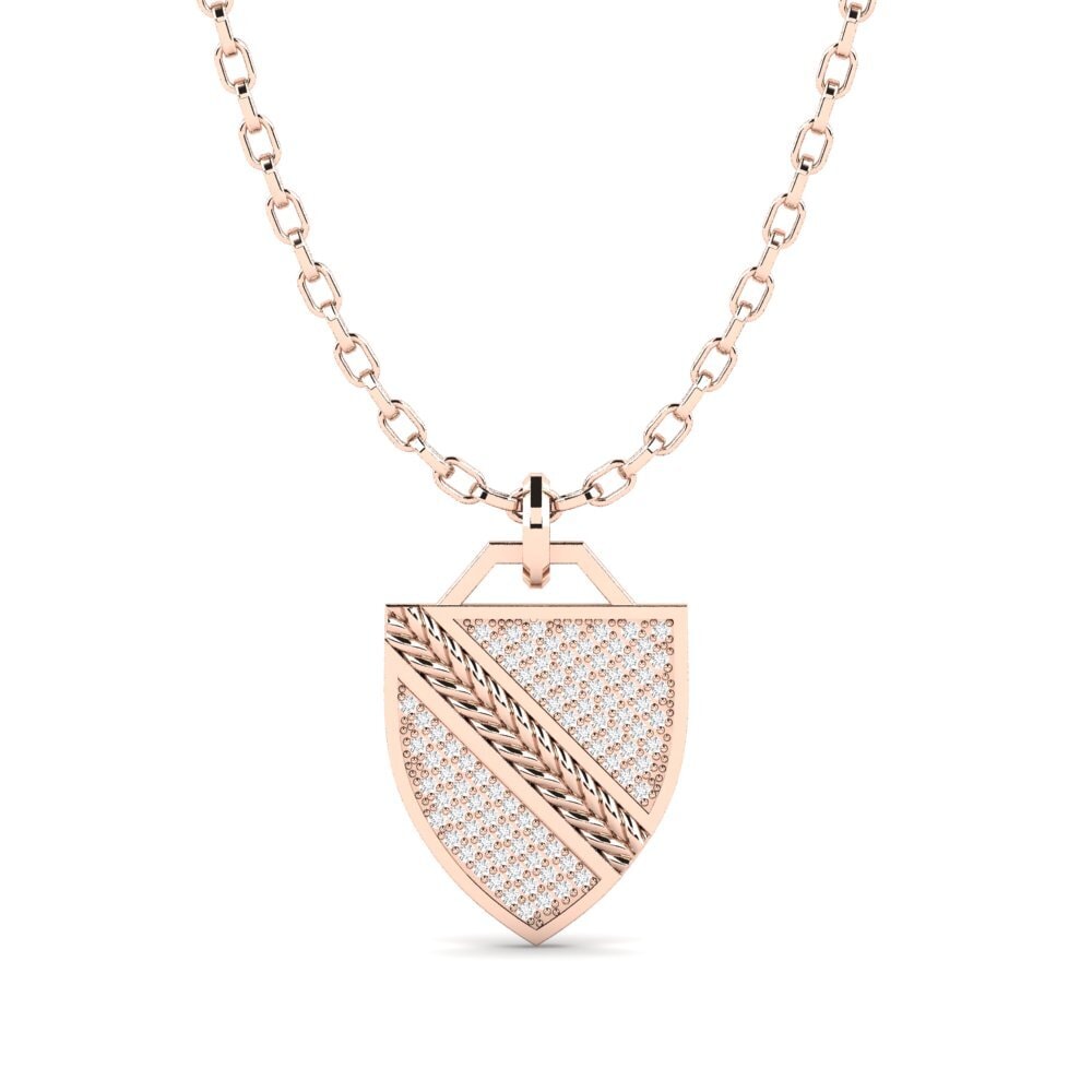 18ct Rose Gold Men's Pendant Ancrende
