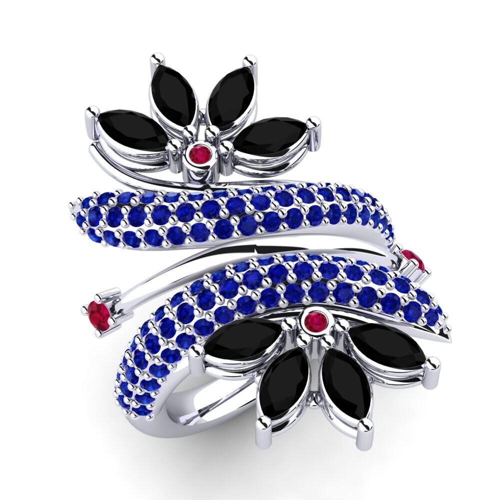 Schwarzer Diamant Ring Anda