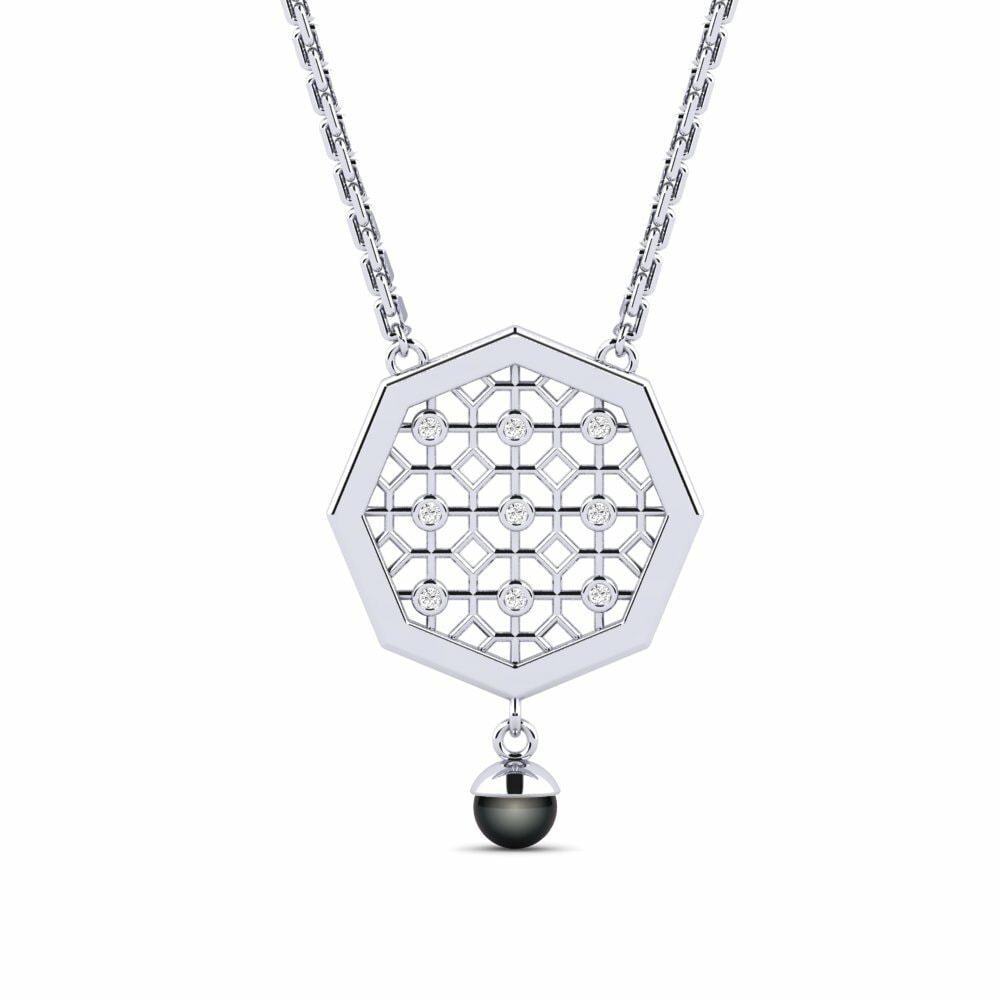 Moissanita Collar de Mujer Andireno