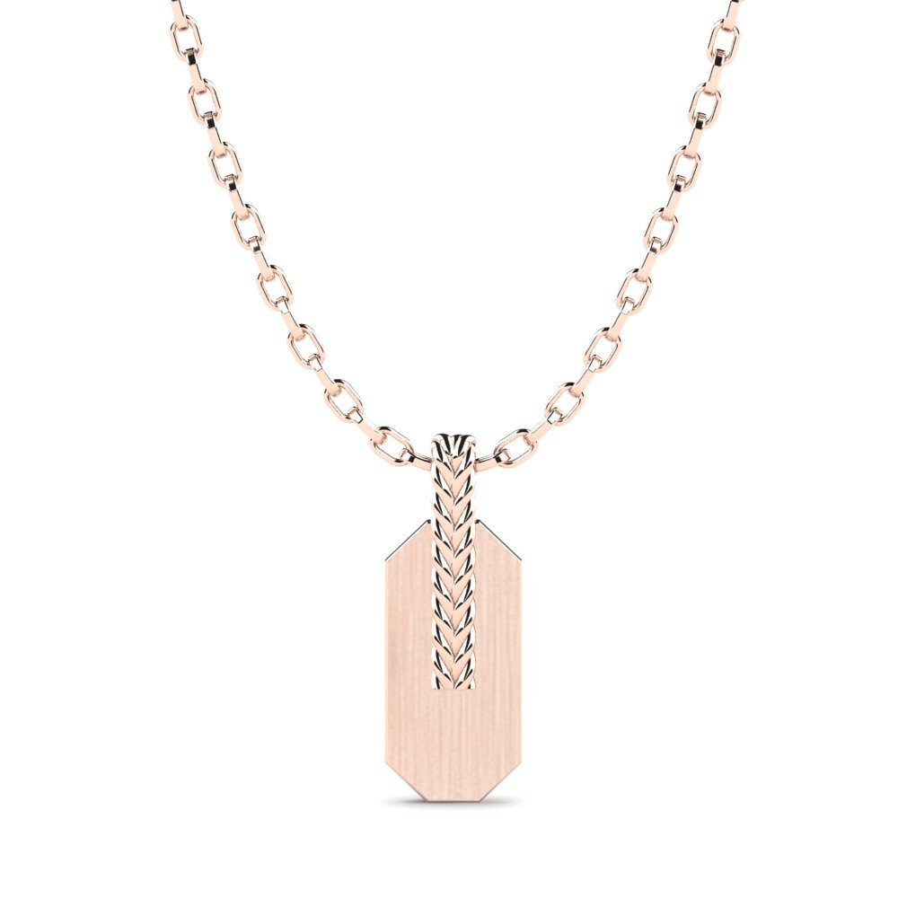 18ct Rose Gold Men's Necklace Andlau