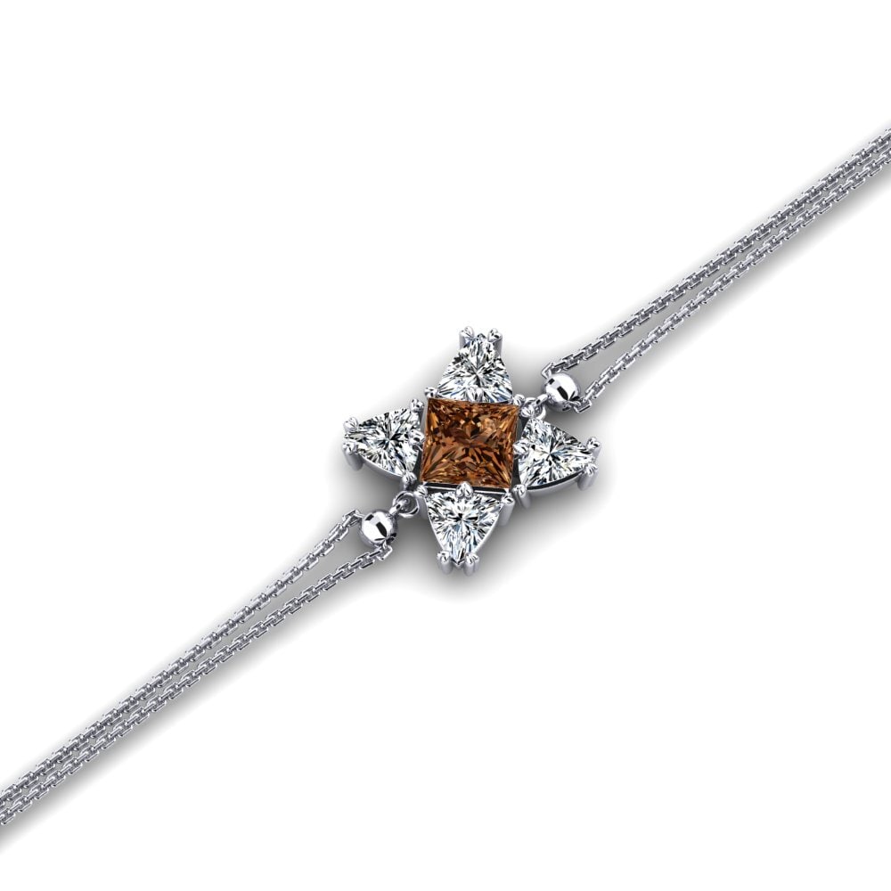 Princess Brown Diamond Women's Bracelet Andret