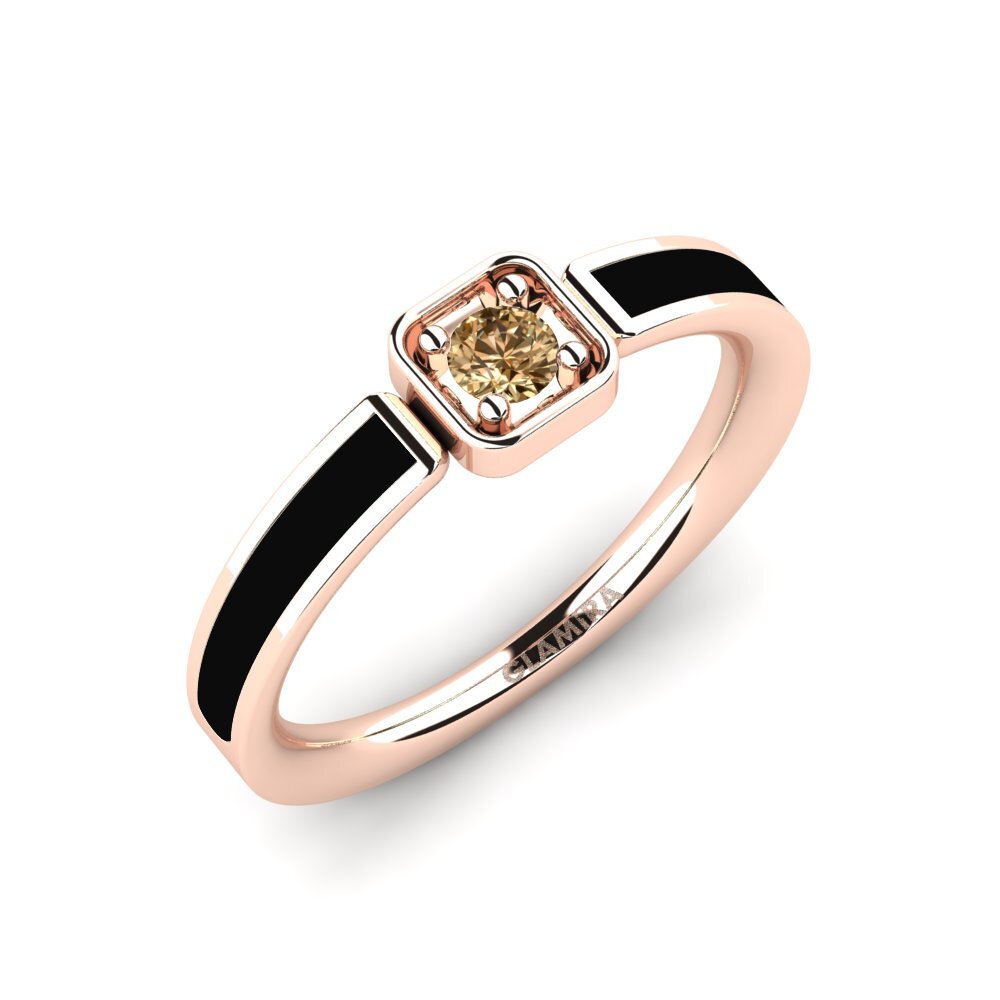 Brown Diamond Engagement Ring Andromaca