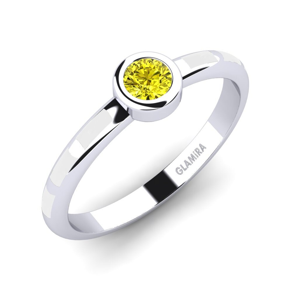 Yellow Diamond Ring Aneous