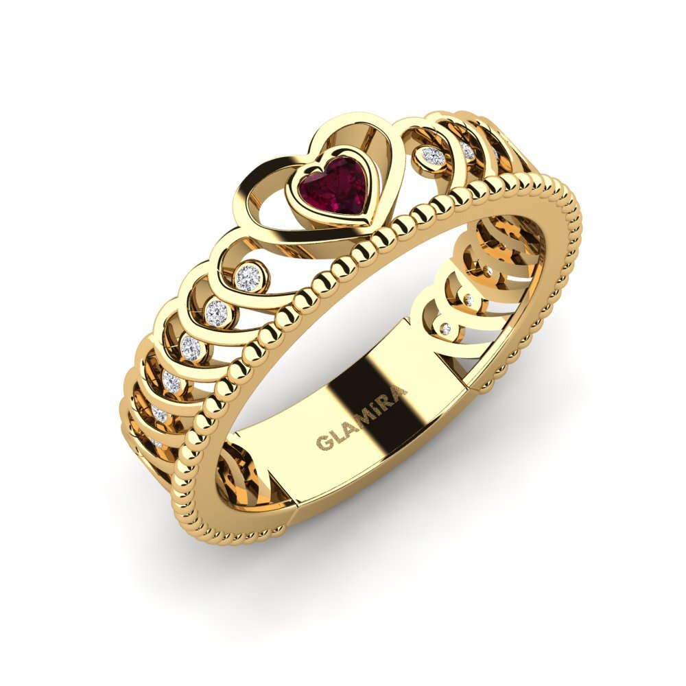 Rhodolite Garnet Ring Angell
