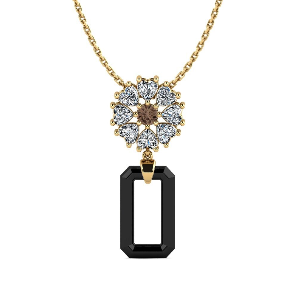 Smoky Quartz Women's Pendant Angelo