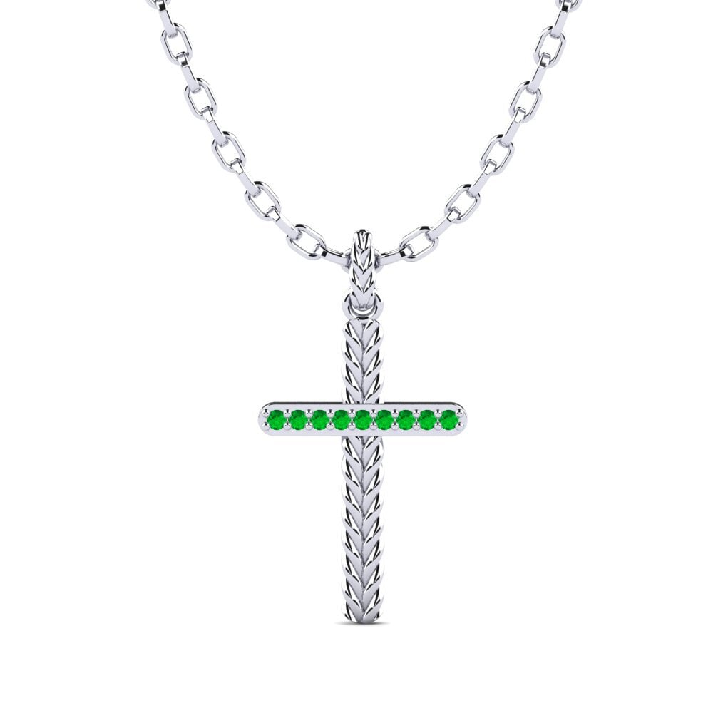 Emerald Men's Pendant Anguison