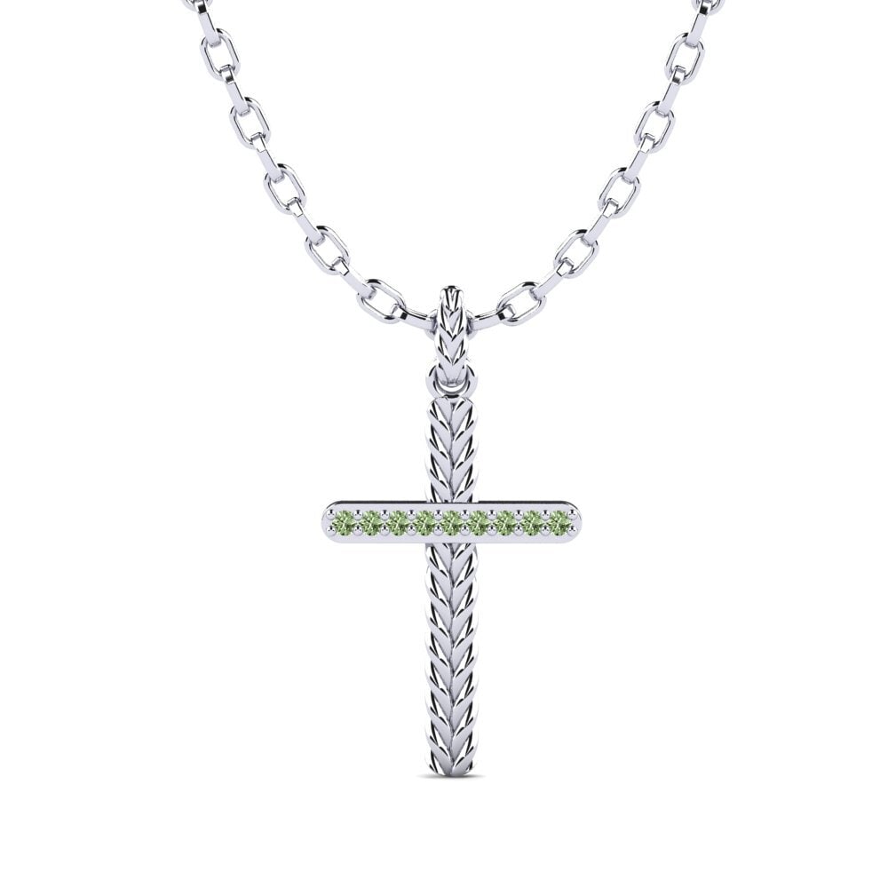 Green Diamond Men's Pendant Anguison