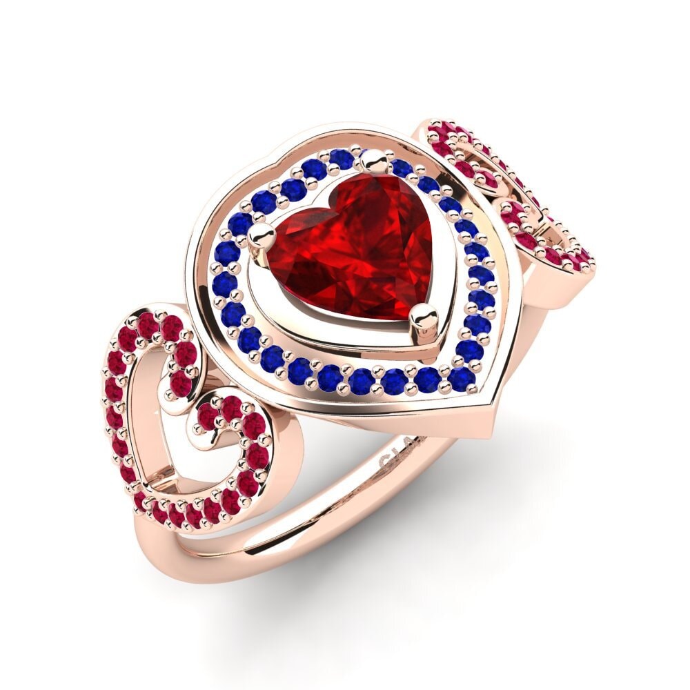 18ct Rose Gold Ring Anisah