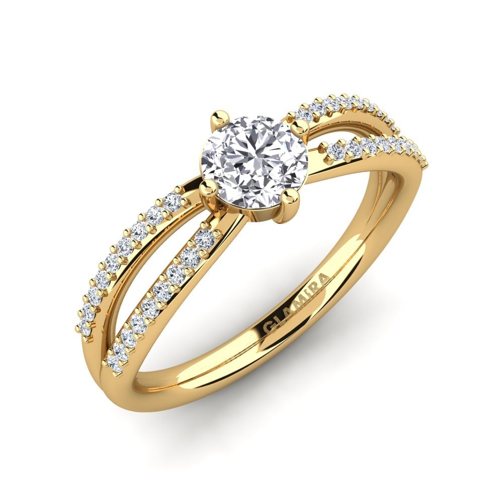 Gelbgold 585 Verlobungsring Aniyalise