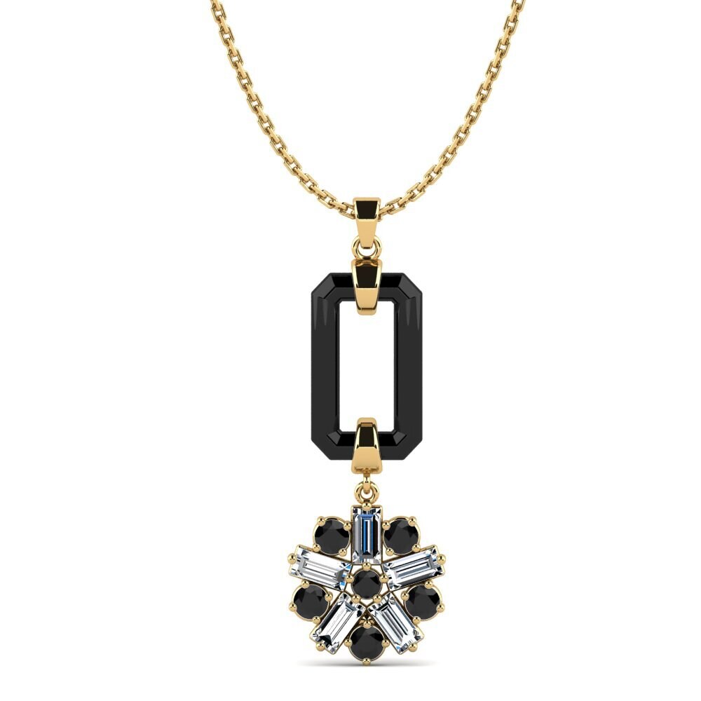 Black Onyx Women's Pendant Anja