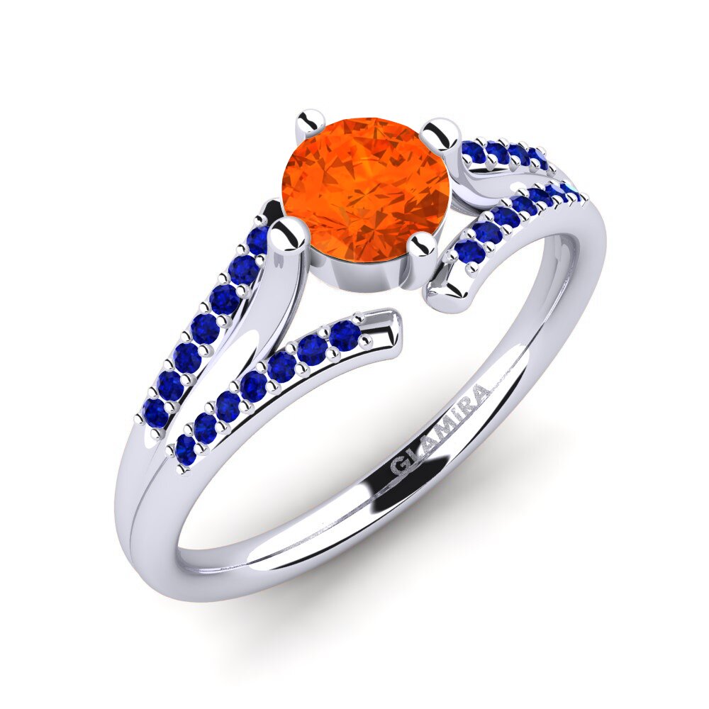 Fire-Opal Engagement Ring Anjeliett
