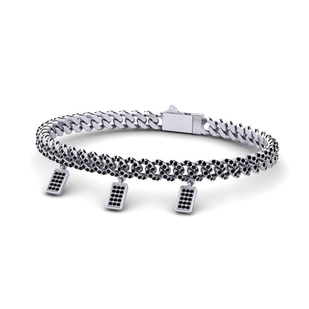 Ónix Negro Pulsera de Mujer Ankelers
