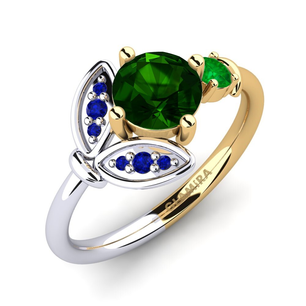 14k Yellow & White Gold Ring Anmolika