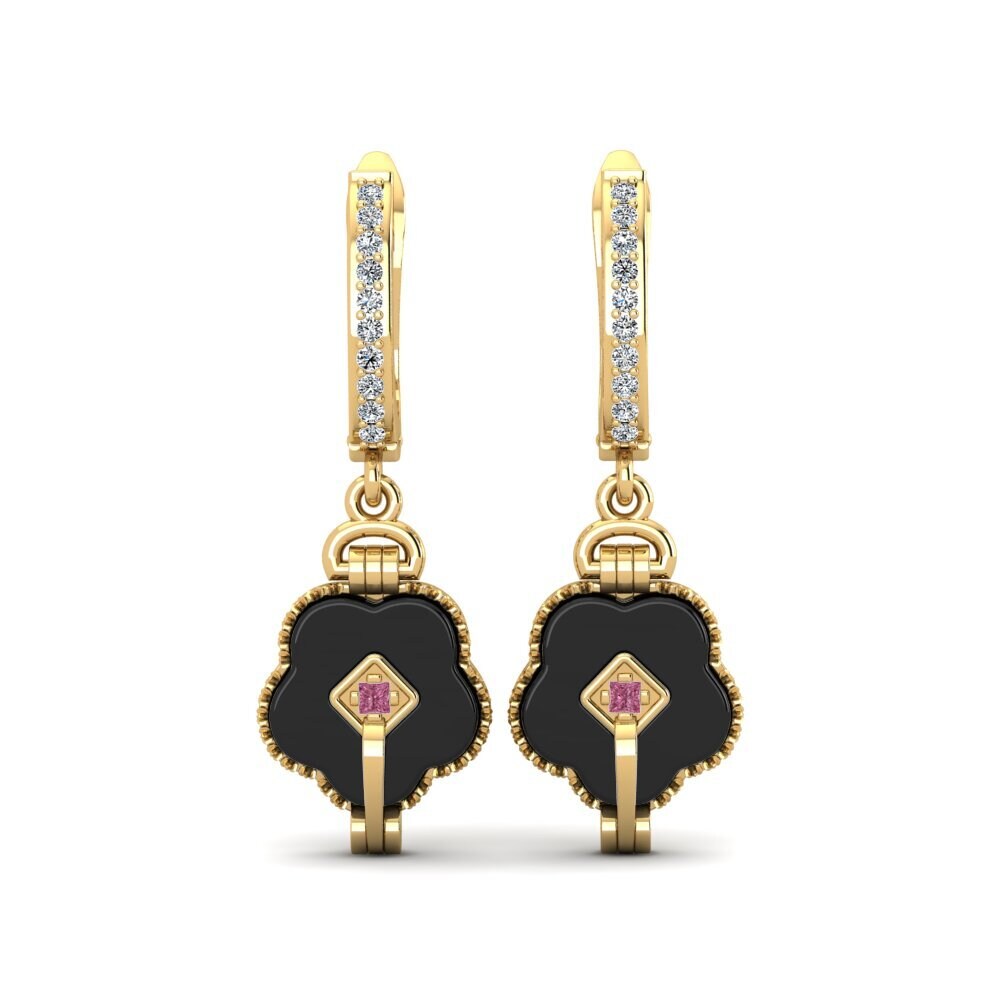 Rhodolite Garnet Women's Earring Annamae