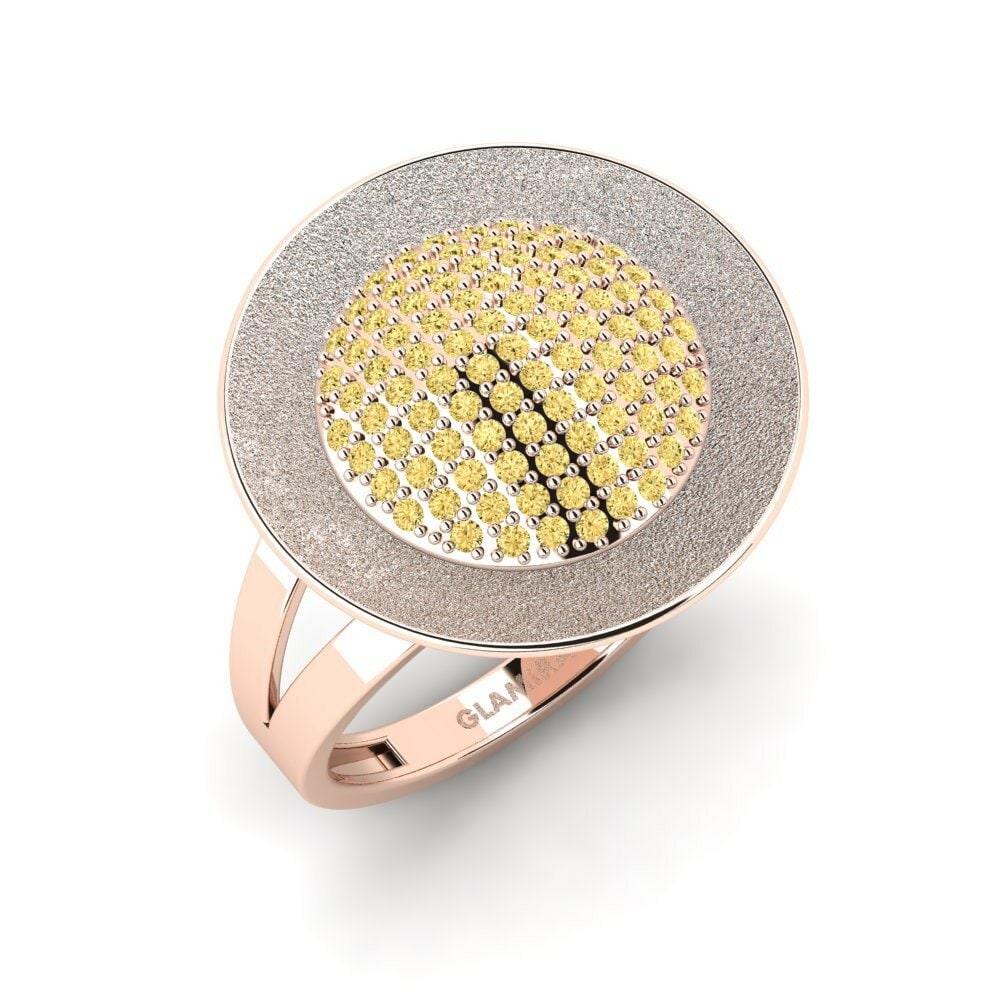 d.i.a. ダイヤ　ダイア　最終値下げ　希少　egg 2way ゴールド 0.465ct FANCY LIGHT YELLOW VS2 中央宝石