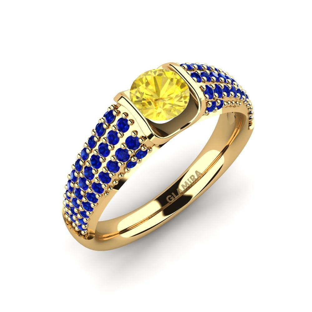 18ct Yellow Gold Engagement Ring Annecy