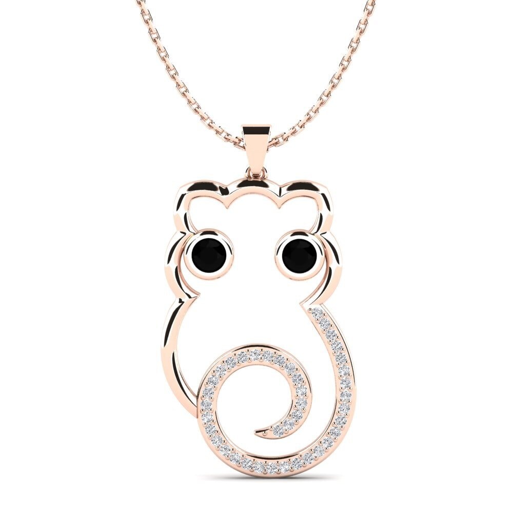 Black Sapphire Women's Pendant Antea