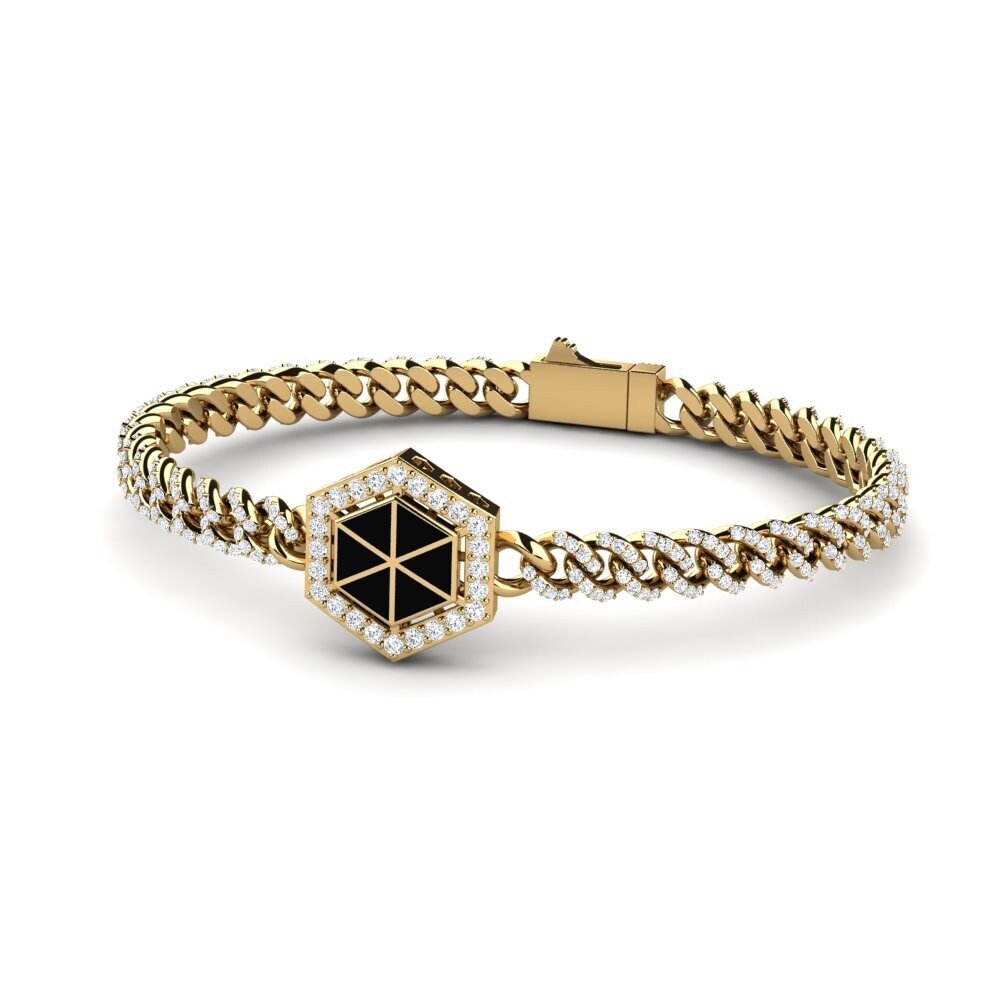 18K Yellow Gold Bracelet Anterty