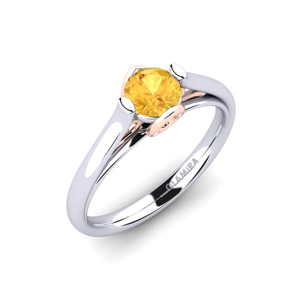 Citrine Engagement Ring Antesha