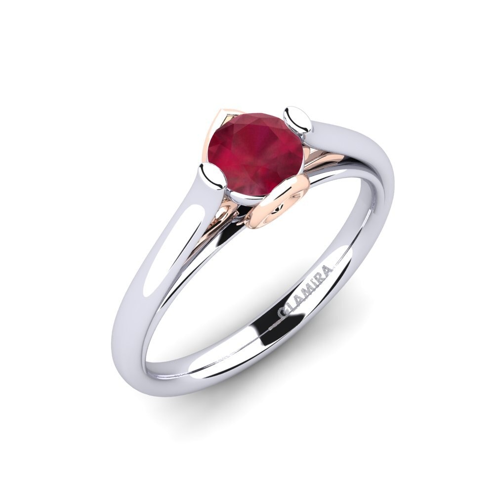 Đá Ruby / Hồng Ngọc Nhẫn đính hôn Antesha