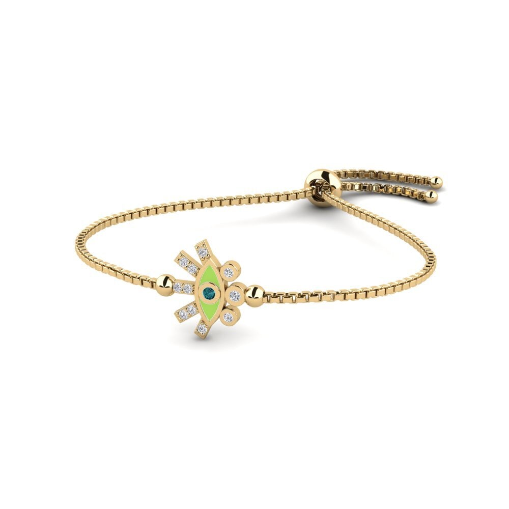 Diamante Azul Pulsera de Mujer Antigonia