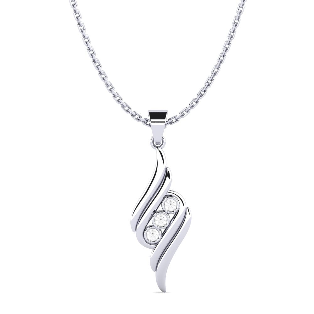 White sapphire Women's Pendant Antoine