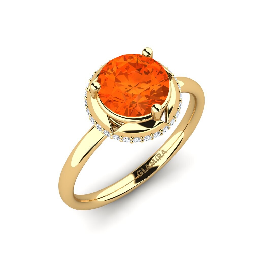 Fire Opal Engagement Ring Antoinet