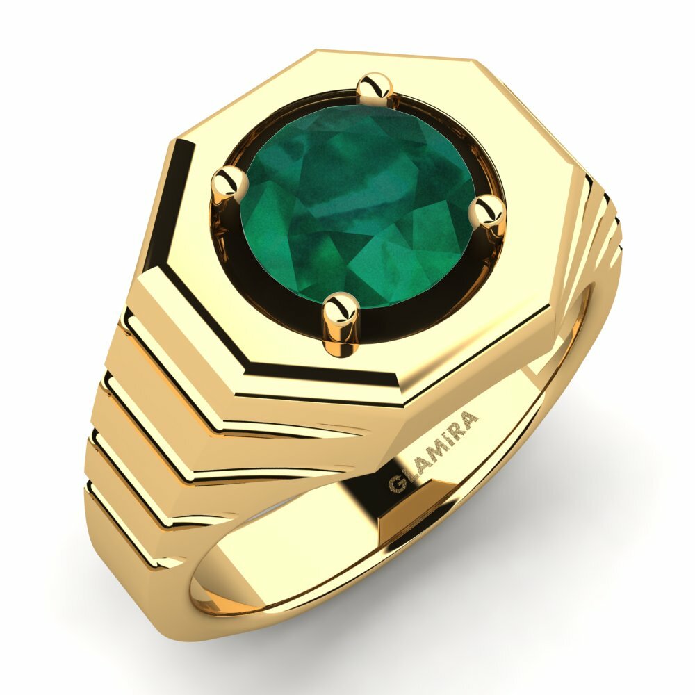 Emerald Men's Ring Antonie