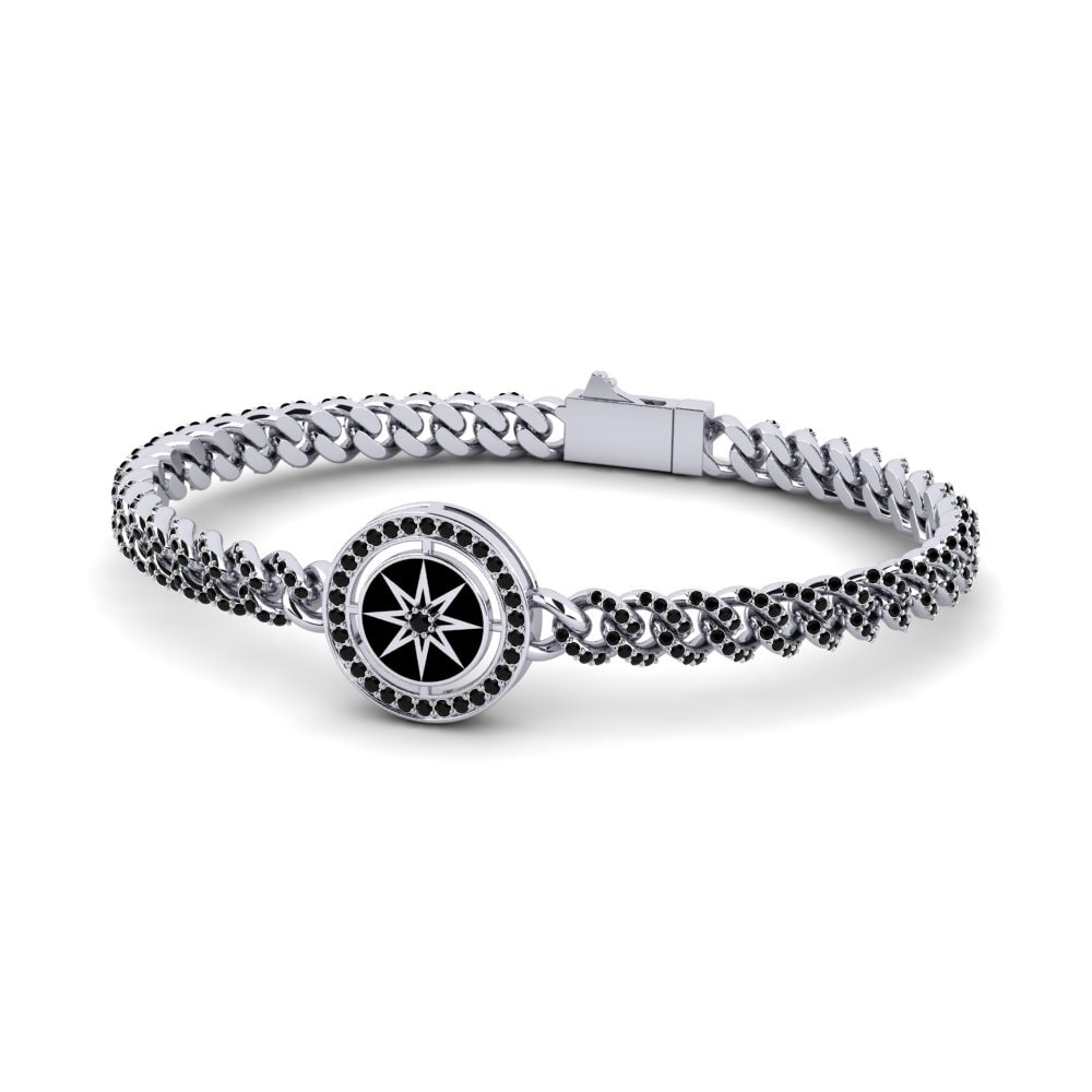 Ónix Negro Pulsera de Mujer Antrenas
