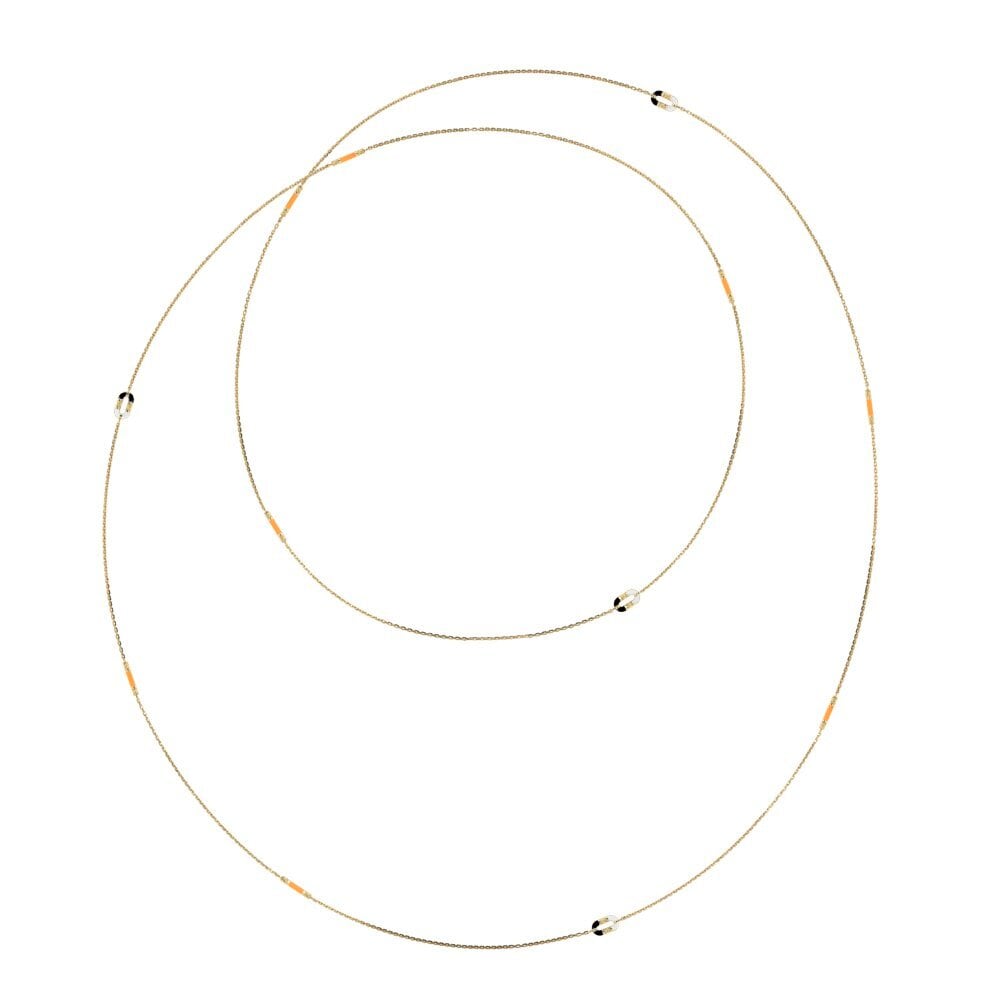 Yellow Diamond Women's Necklace Anydros