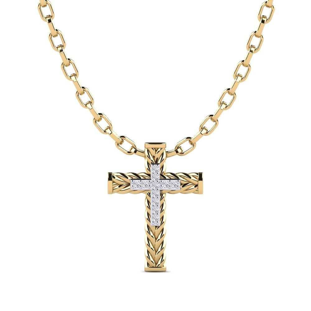 14ct Yellow / White Gold Men's Pendant Apance