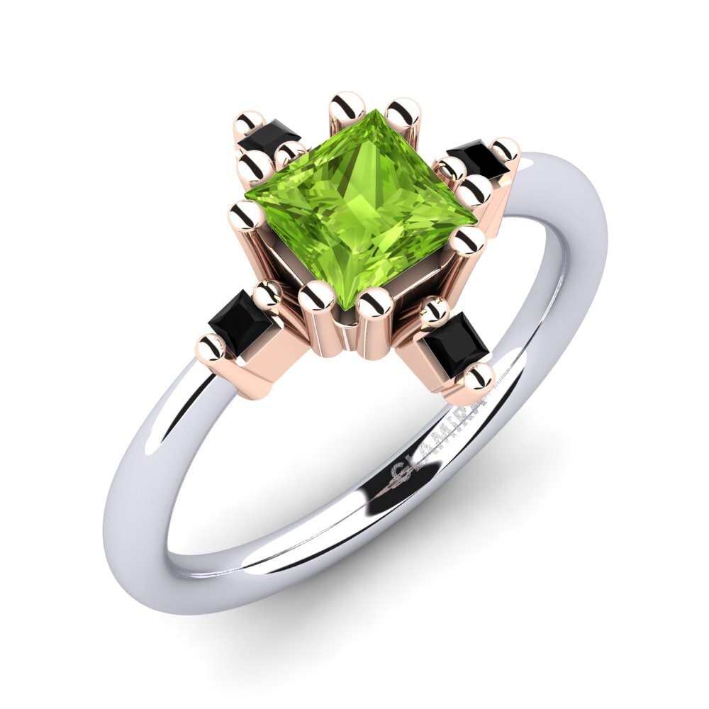 Peridot Engagement Ring Apifera